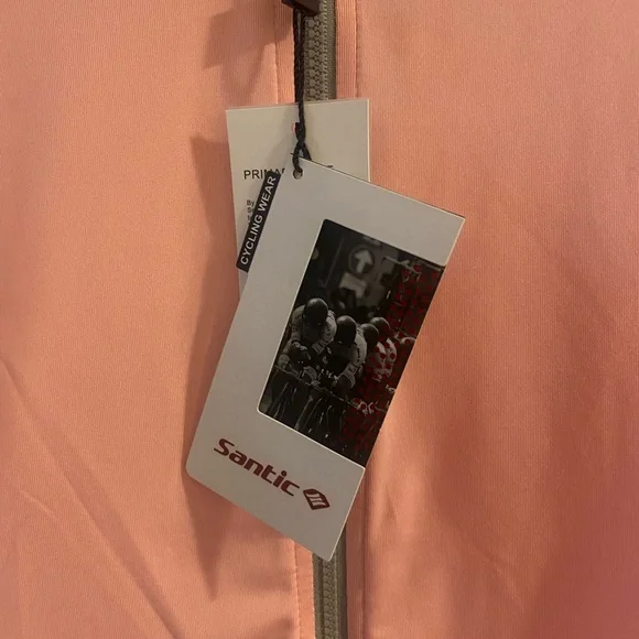 Santic Women's Cycling Jersey Short Sleeve Biking Shirt Full Zip Top New - Picture 8 of 10